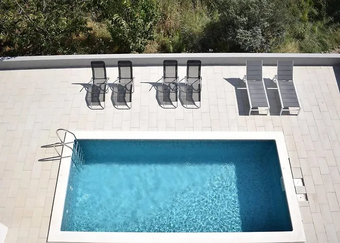 Luxury With Pool, Jacuzzi And Sea View Split * 特罗吉尔